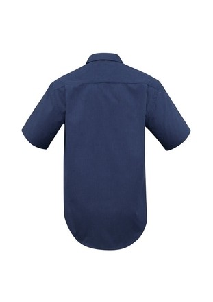 Micro Check Shirt - Short Sleeve - Mens