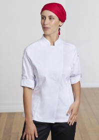 Alfresco Long Sleeve Chef Jacket - Womens