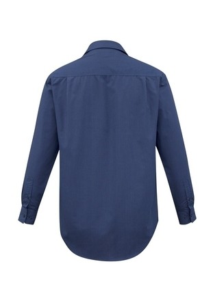 Micro Check Shirt - Long Sleeve - Mens